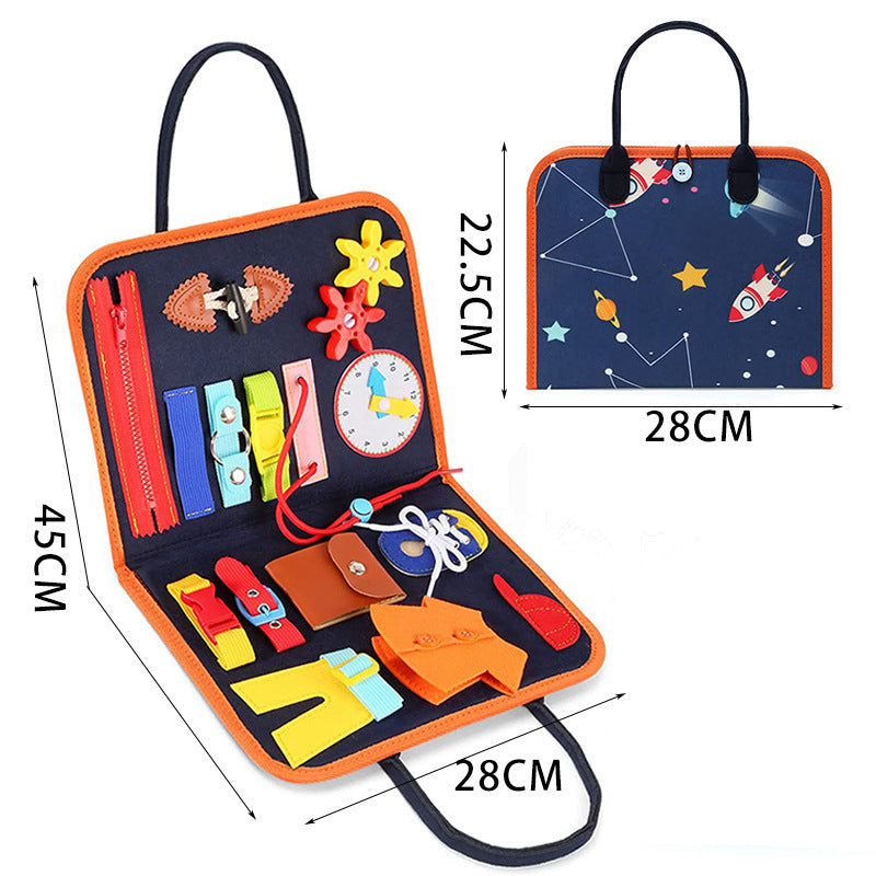 Preschool Sensory Busy Book