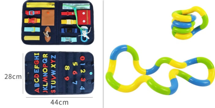 Preschool Sensory Busy Book