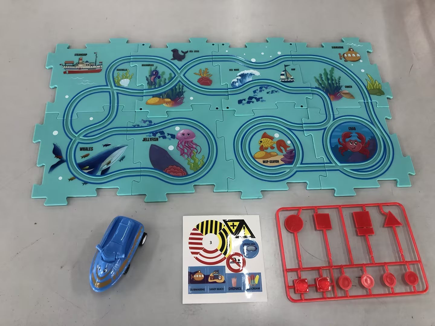 City Scene Railroad Construction Toy