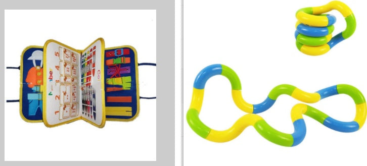 Preschool Sensory Busy Book