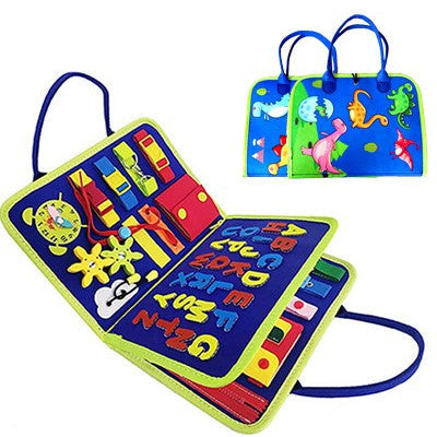 Preschool Sensory Busy Book