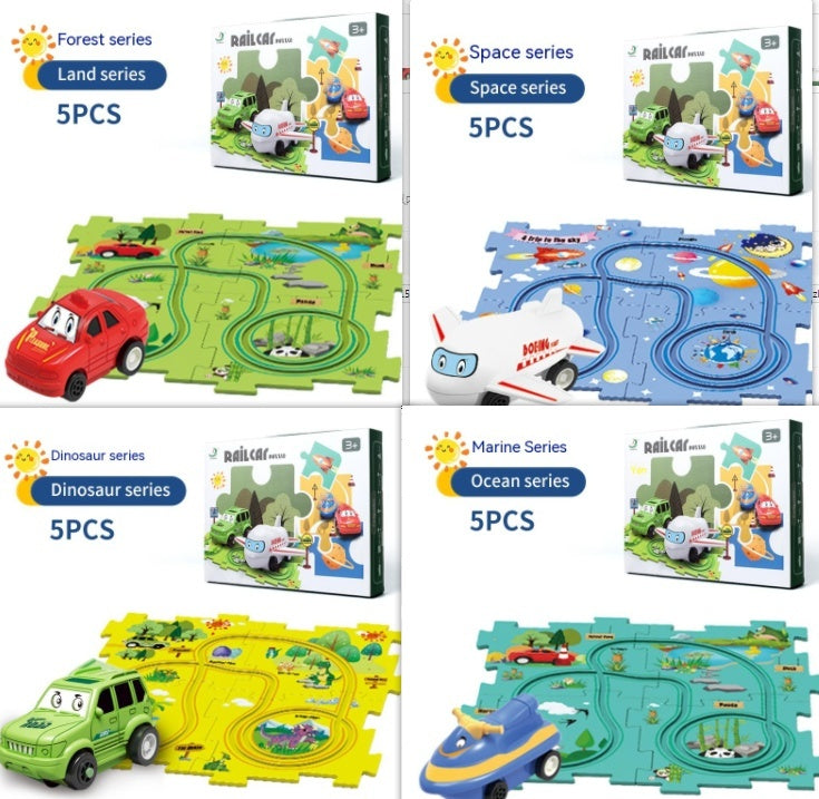 City Scene Railroad Construction Toy