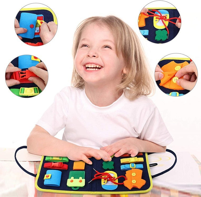 Preschool Sensory Busy Book