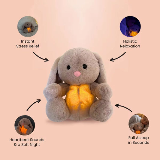 Soothing Rabbit Comforter for Babies
