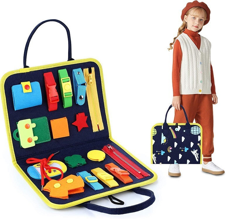 Preschool Sensory Busy Book