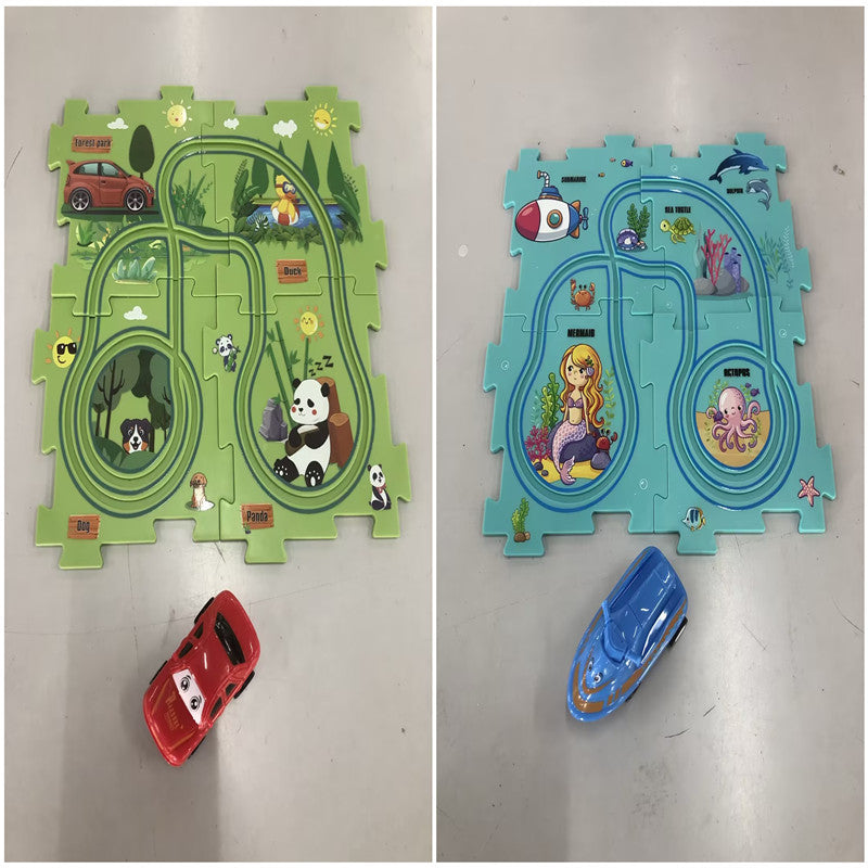 City Scene Railroad Construction Toy