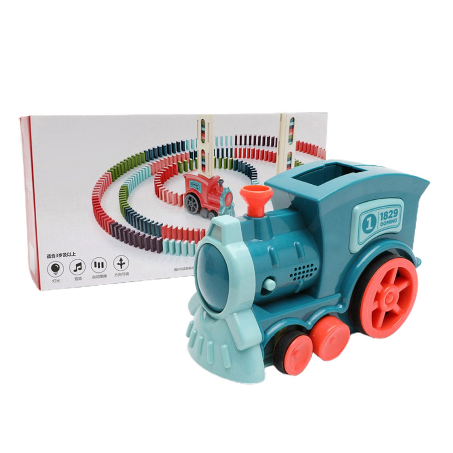 Domino Train Building Toy
