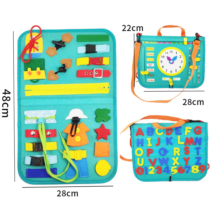 Preschool Sensory Busy Book