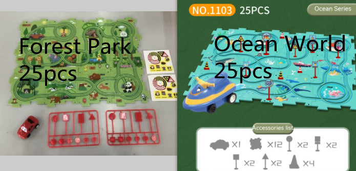 City Scene Railroad Construction Toy