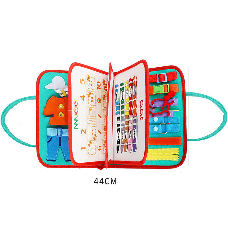 Preschool Sensory Busy Book