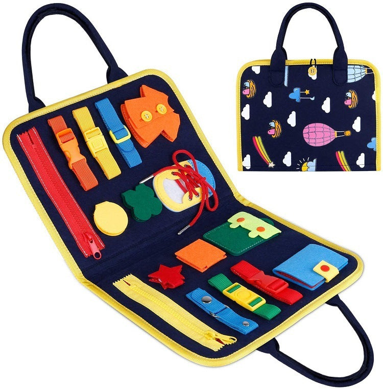 Preschool Sensory Busy Book