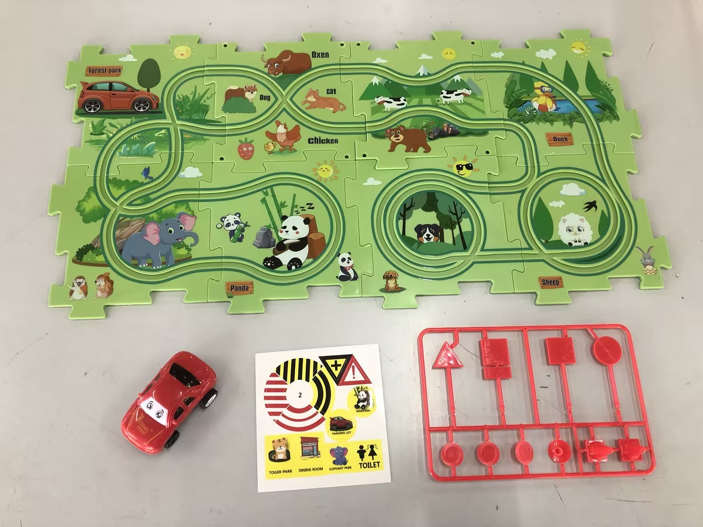 City Scene Railroad Construction Toy