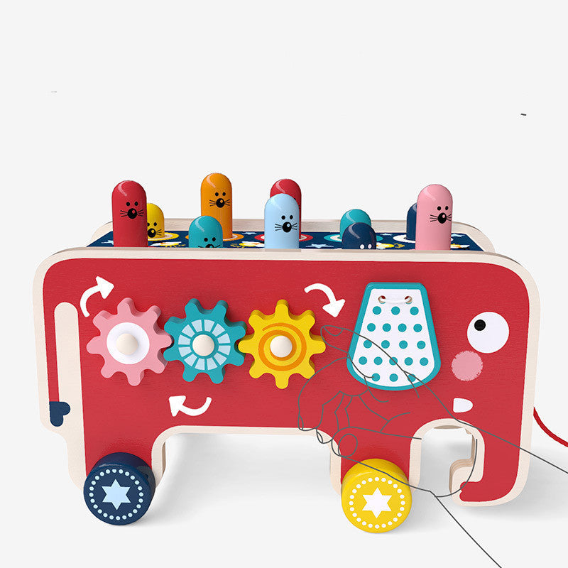 Kids Wooden Musical Pounding Toy