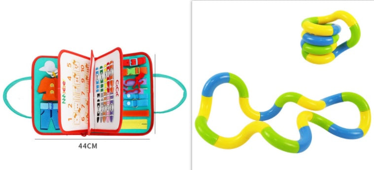 Preschool Sensory Busy Book