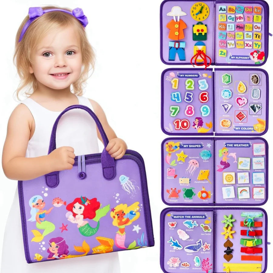 Preschool Sensory Busy Book