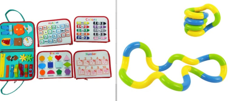 Preschool Sensory Busy Book