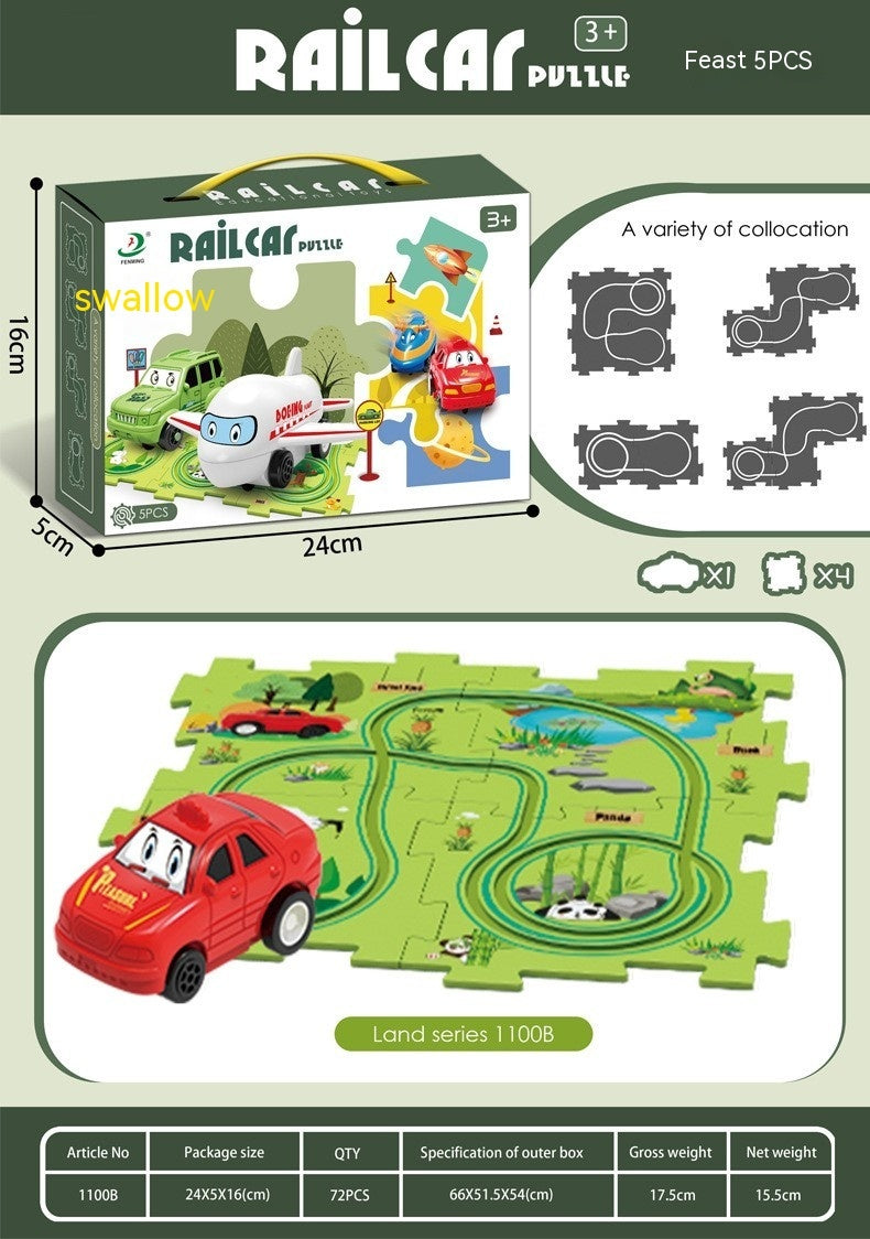 City Scene Railroad Construction Toy