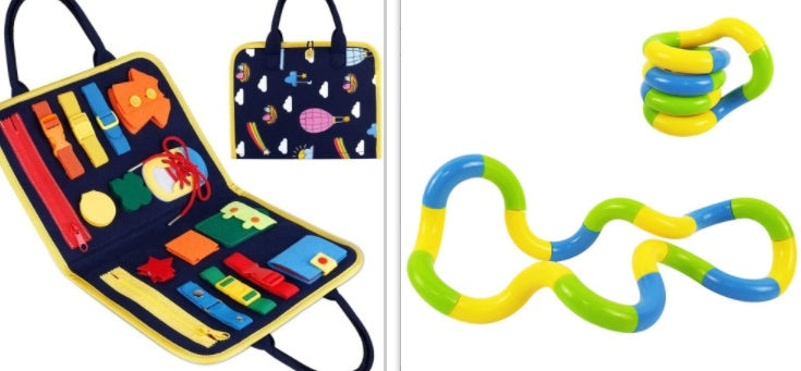 Preschool Sensory Busy Book