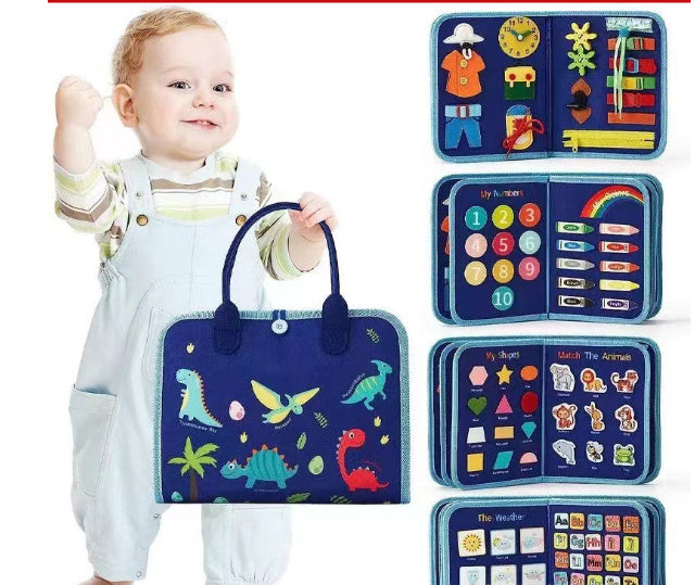 Preschool Sensory Busy Book