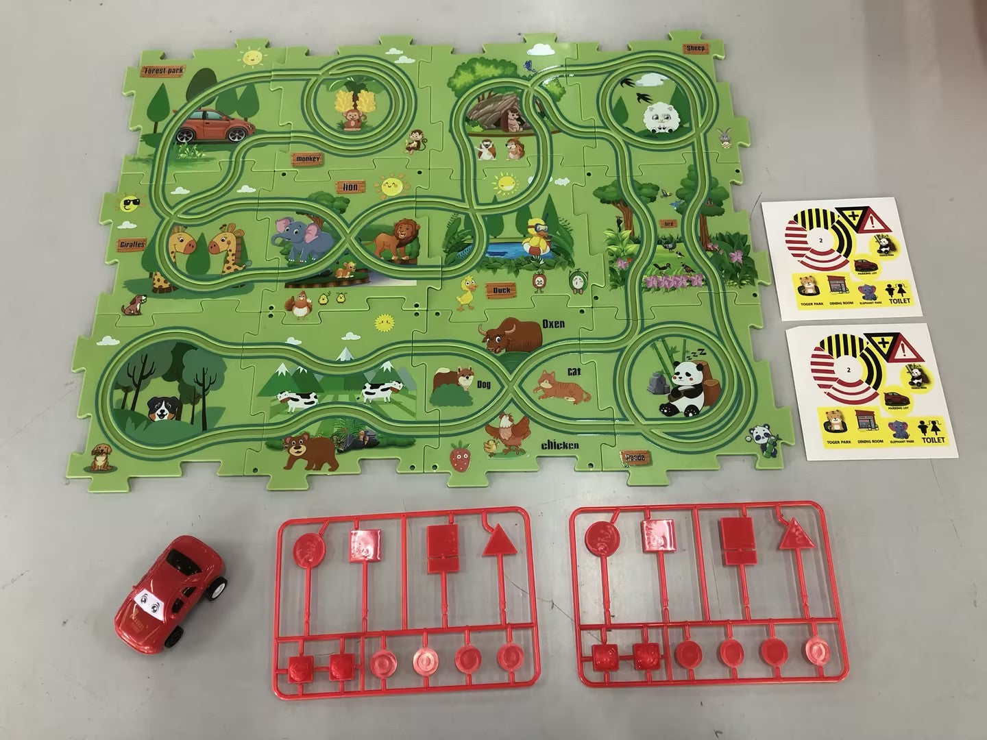 City Scene Railroad Construction Toy