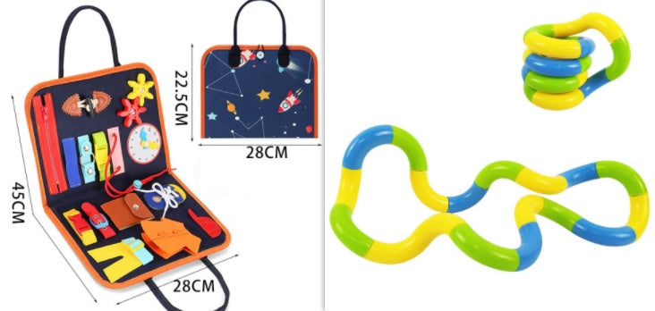 Preschool Sensory Busy Book