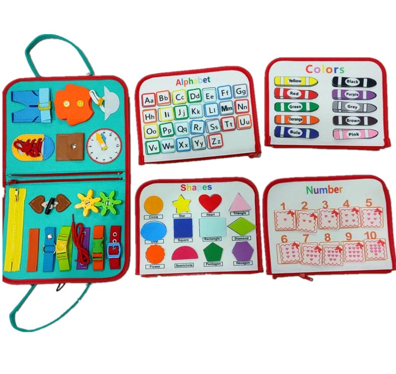Preschool Sensory Busy Book