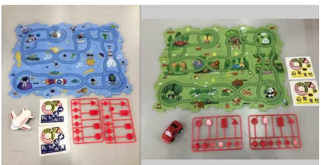 City Scene Railroad Construction Toy