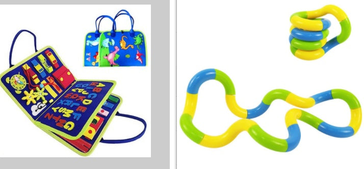 Preschool Sensory Busy Book