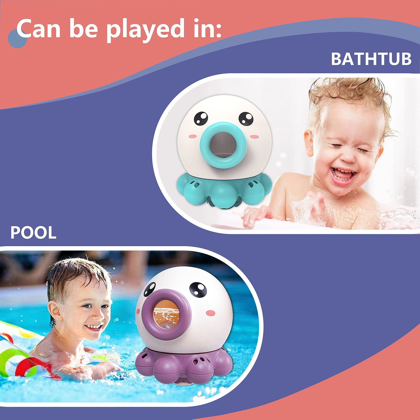Rotating Water Jet Fountain Toy