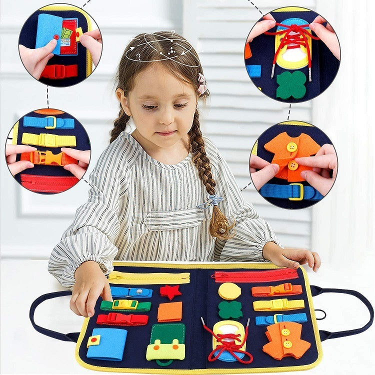 Preschool Sensory Busy Book
